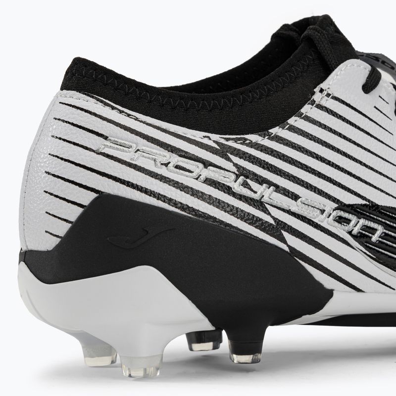 Buty piłkarskie męskie Joma Propulsion Cup FG white/black 9