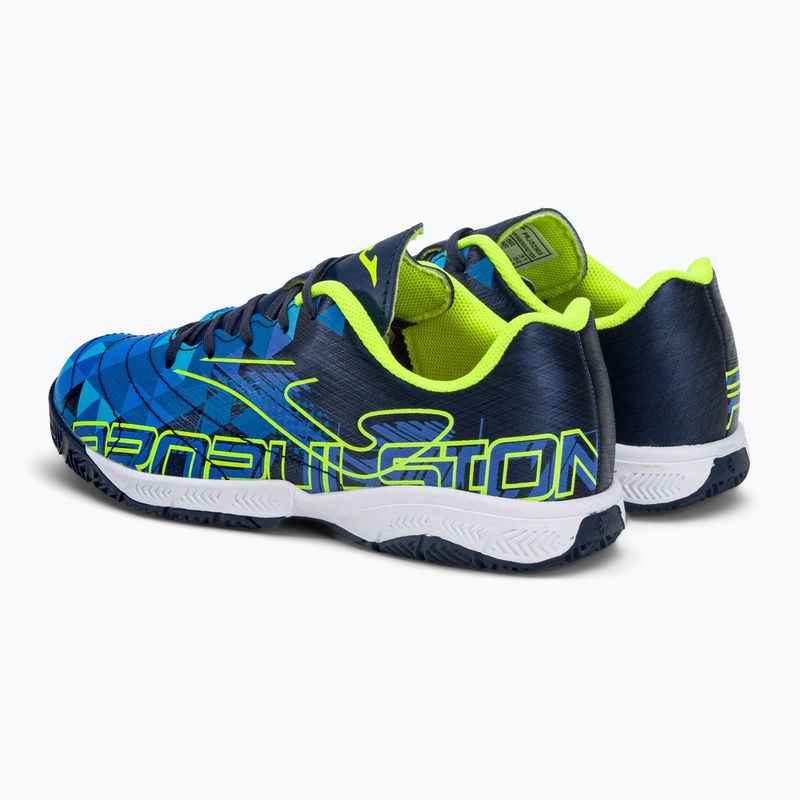 Buty piłkarskie dziecięce Joma Propulsion IN navy/yellow 3