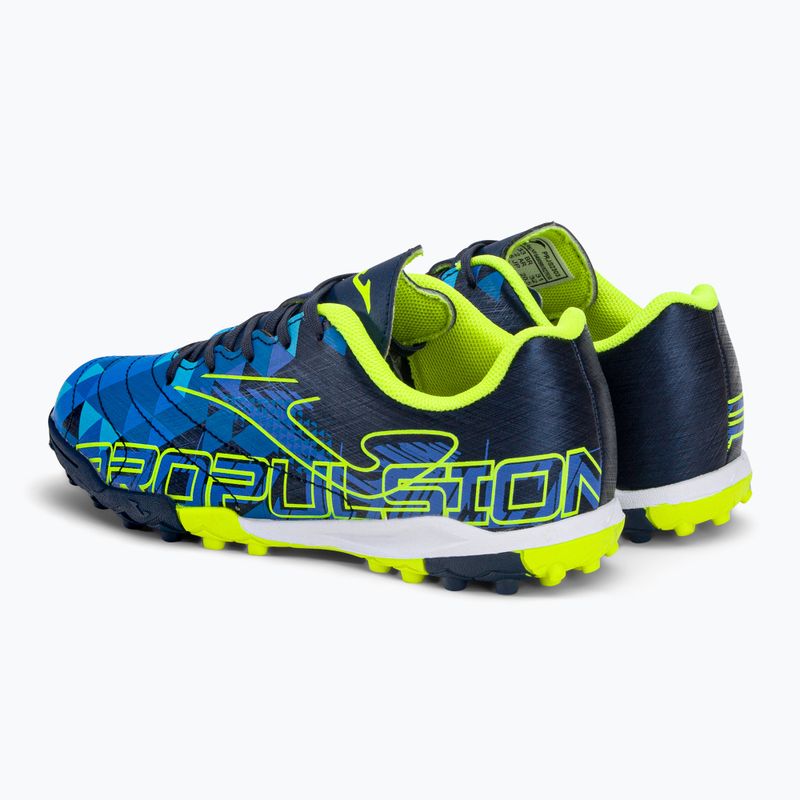 Buty piłkarskie dziecięce Joma Propulsion TF navy/yellow 3