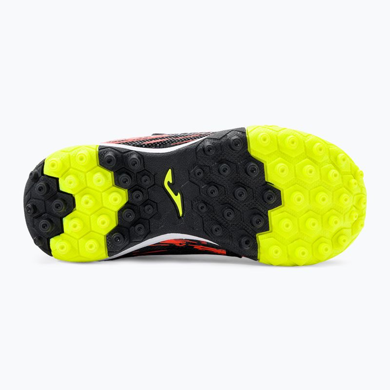 Buty piłkarskie dziecięce Joma Super Copa TF black/orange 5