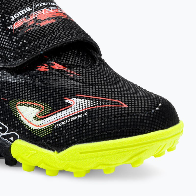 Buty piłkarskie dziecięce Joma Super Copa TF black/orange 7