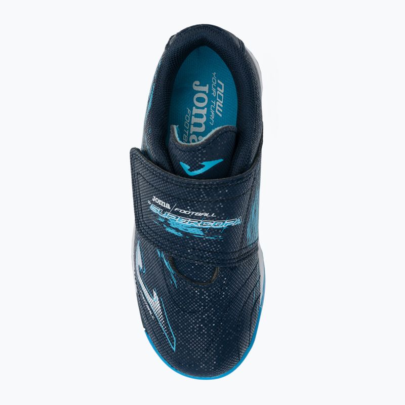 Buty piłkarskie dziecięce Joma Super Copa IN navy 6