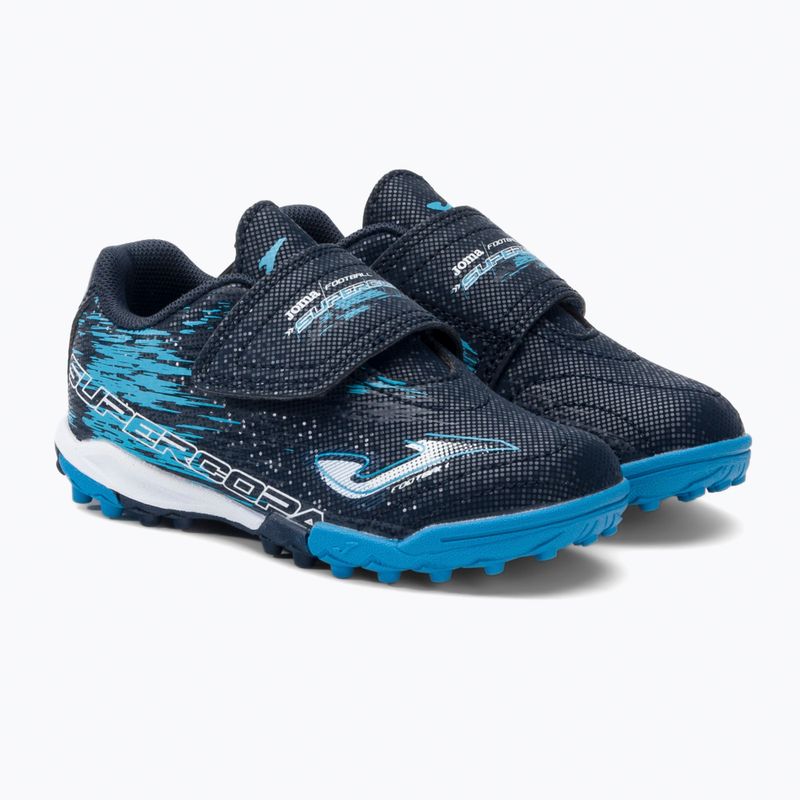 Buty piłkarskie dziecięce Joma Super Copa TF navy 4