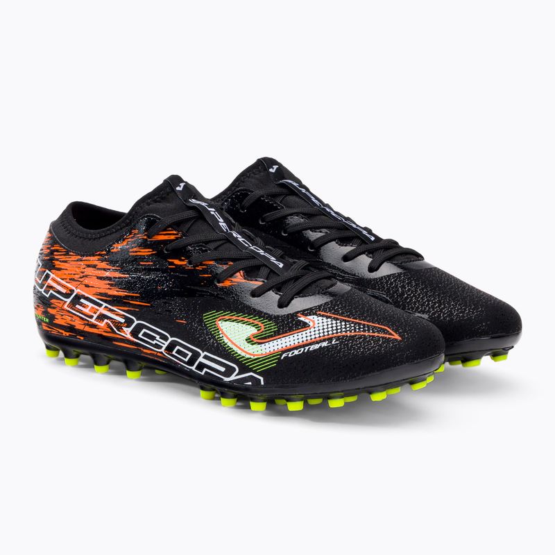 Buty piłkarskie męskie Joma Super Copa AG black/coral 4