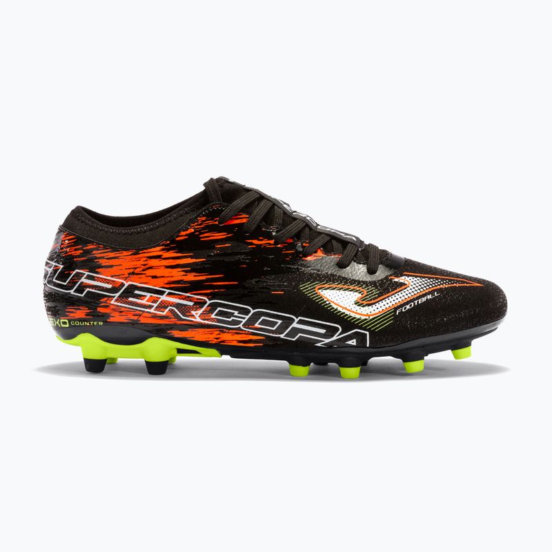 Buty piłkarskie męskie Joma Super Copa FG black/coral 10
