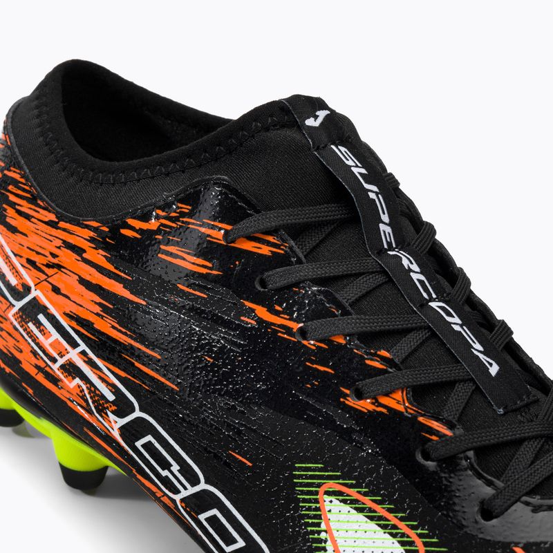 Buty piłkarskie męskie Joma Super Copa FG black/coral 9
