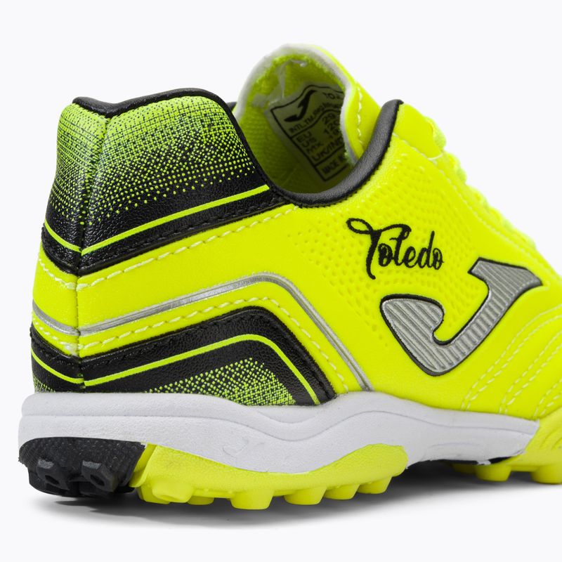 Buty piłkarskie dziecięce Joma Toledo TF lemon fluor/black 8