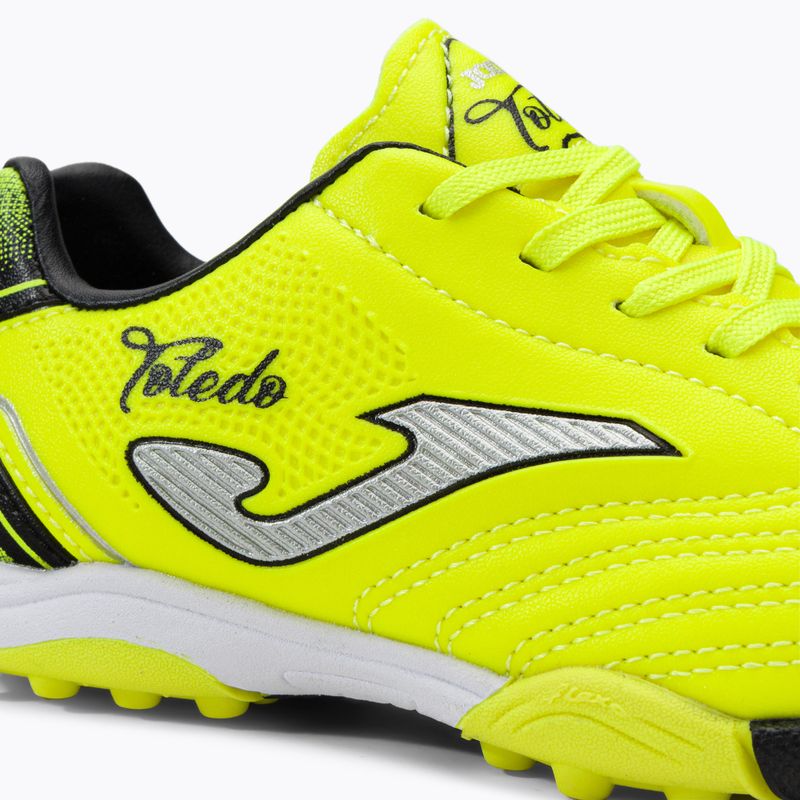 Buty piłkarskie dziecięce Joma Toledo TF lemon fluor/black 10