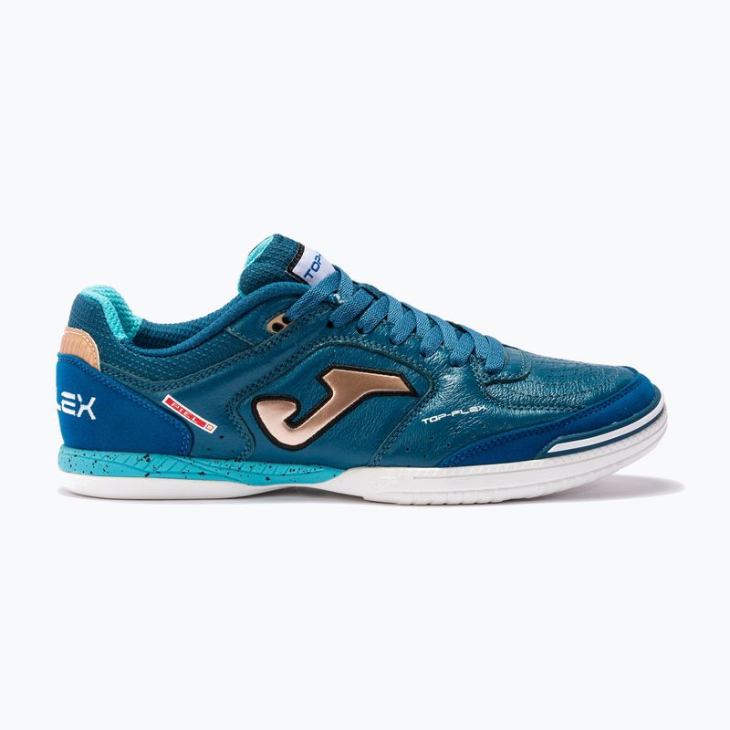 Buty piłkarskie męskie Joma Top Flex IN petroleum/gold 11