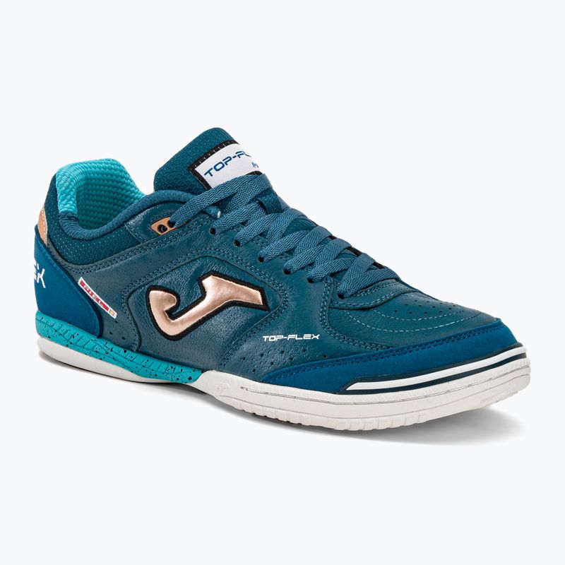 Buty piłkarskie męskie Joma Top Flex IN petroleum/gold
