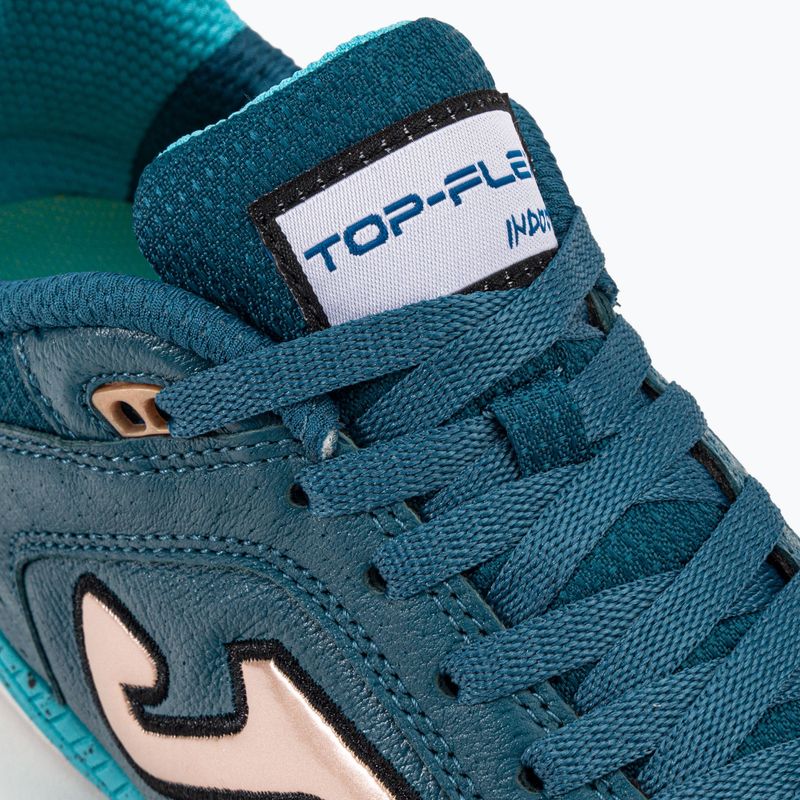Buty piłkarskie męskie Joma Top Flex IN petroleum/gold 8