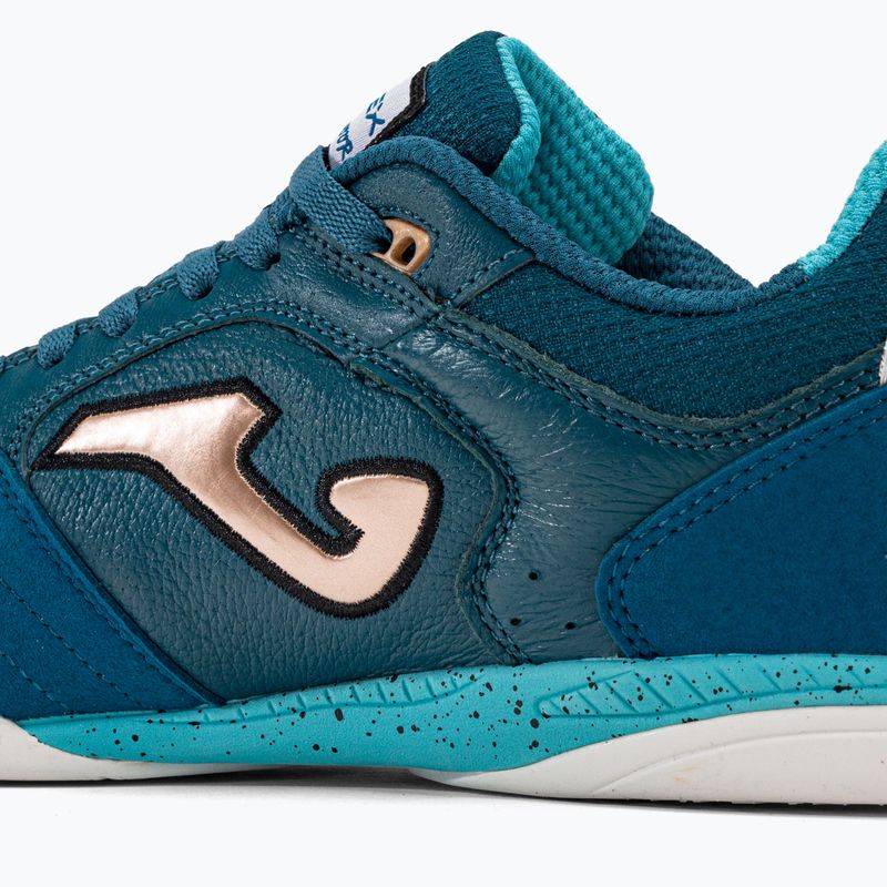 Buty piłkarskie męskie Joma Top Flex IN petroleum/gold 10