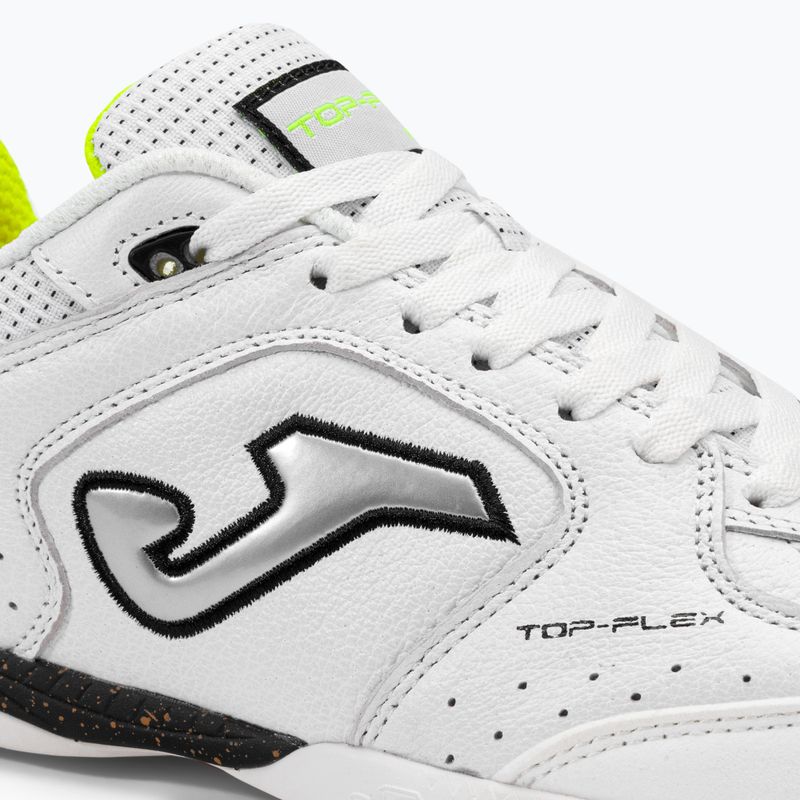 Buty piłkarskie męskie Joma Top Flex IN white/black 10