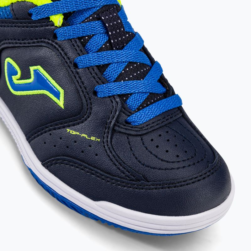 Buty piłkarskie dziecięce Joma Top Flex IN navy/yellow 7