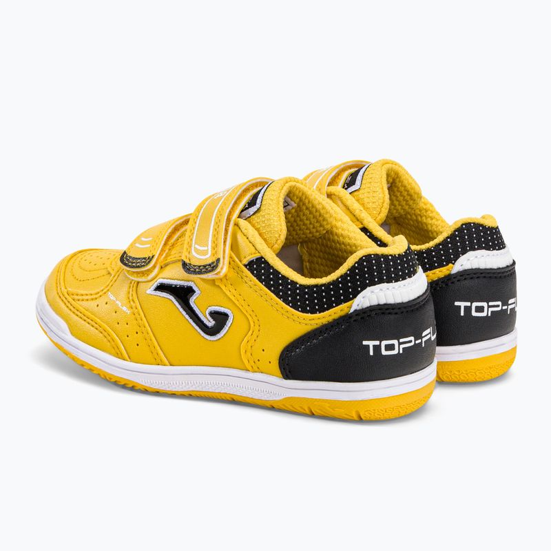 Buty piłkarskie dziecięce Joma Top Flex IN orange/saffron/black 3