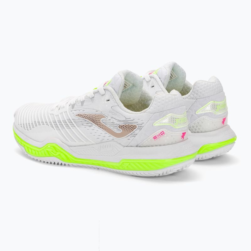 Buty do tenisa damskie Joma Point Lady T white/green 3