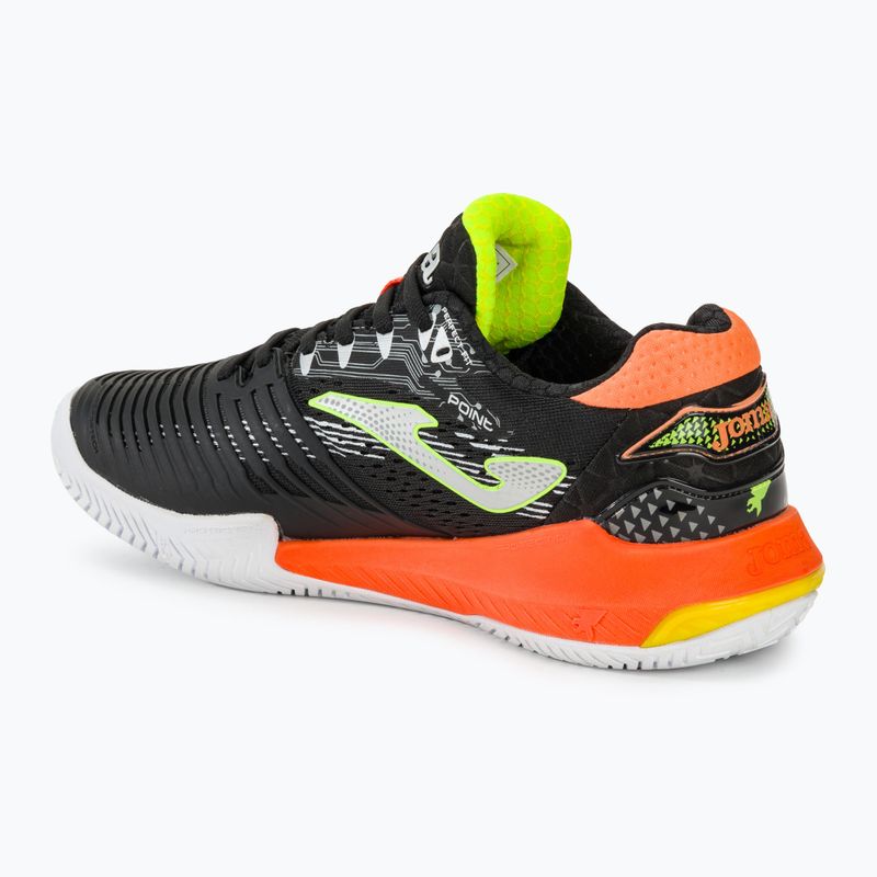 Buty do tenisa męskie Joma Point T black/orange 3