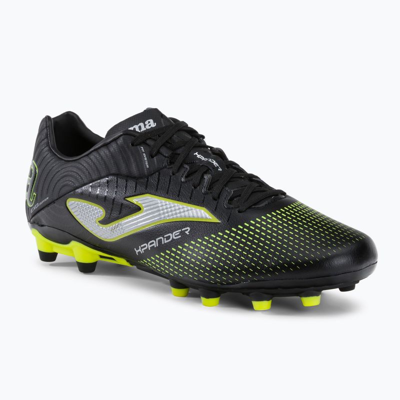 Buty piłkarskie męskie Joma Xpander FG black/lemon fluor