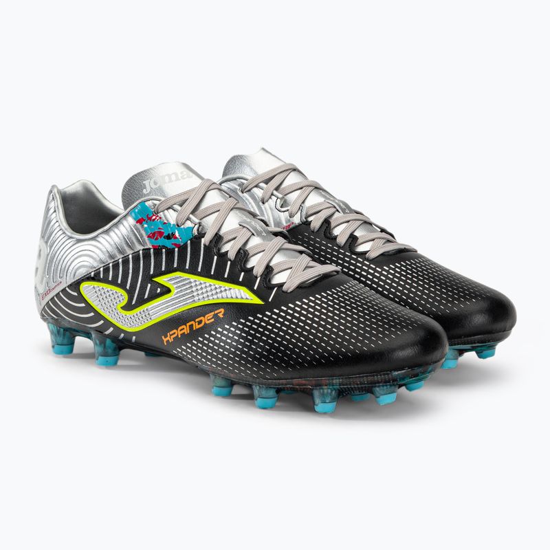 Buty piłkarskie męskie Joma Xpander FG black/silver 4