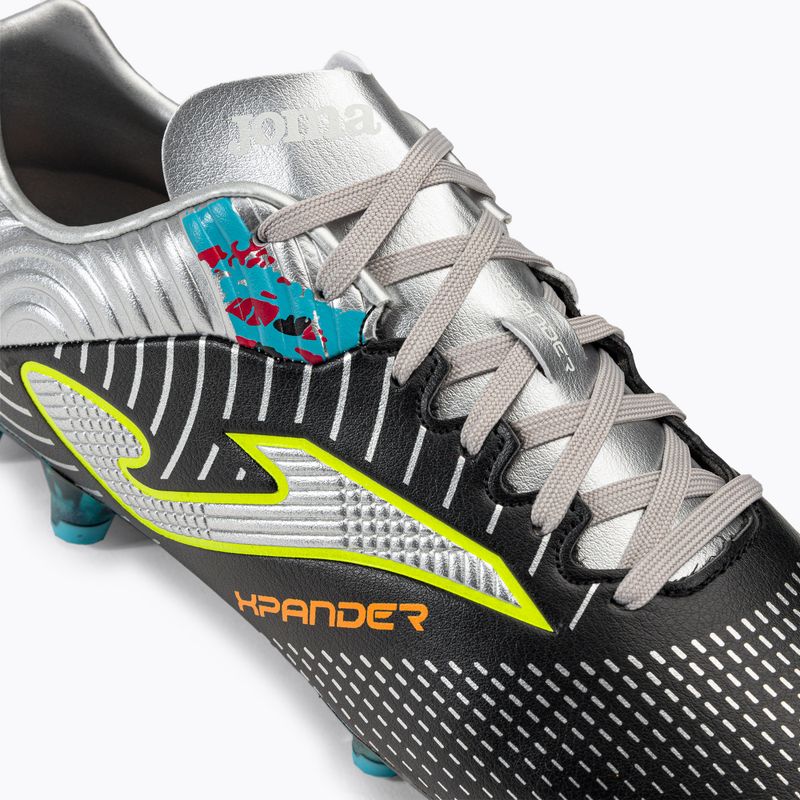 Buty piłkarskie męskie Joma Xpander FG black/silver 8