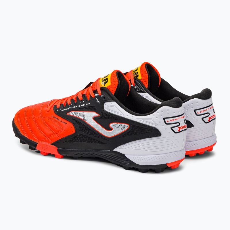 Buty piłkarskie męskie Joma Cancha TF orange/black 3