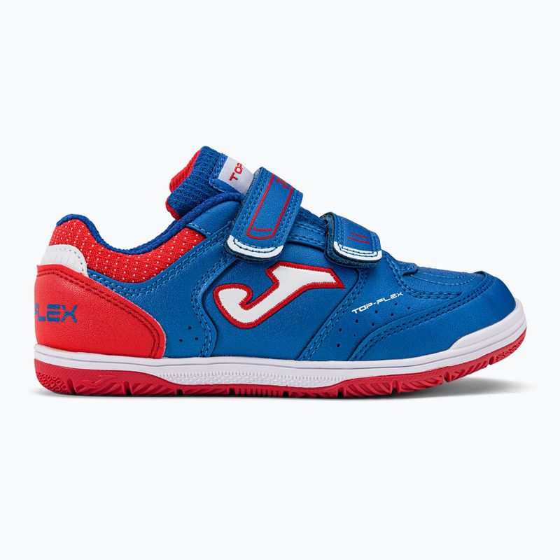 Buty piłkarskie dziecięce Joma Top Flex IN royal/red 2