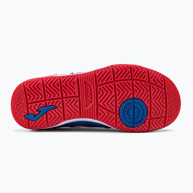 Buty piłkarskie dziecięce Joma Top Flex IN royal/red 5
