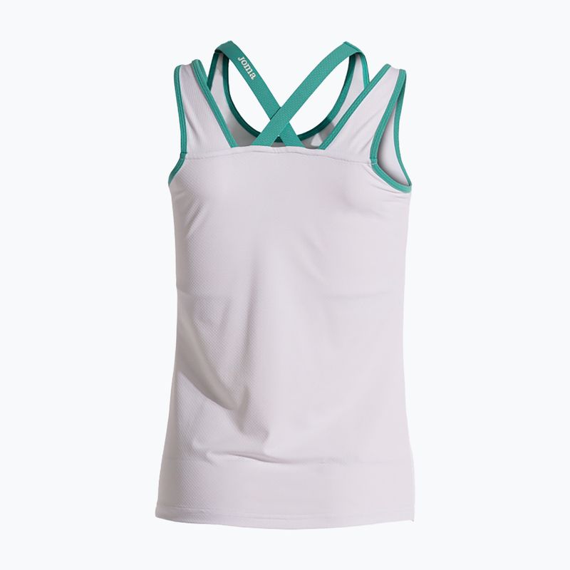 Koszulka tenisowa damska Joma Smash Tank Top turquoise 2