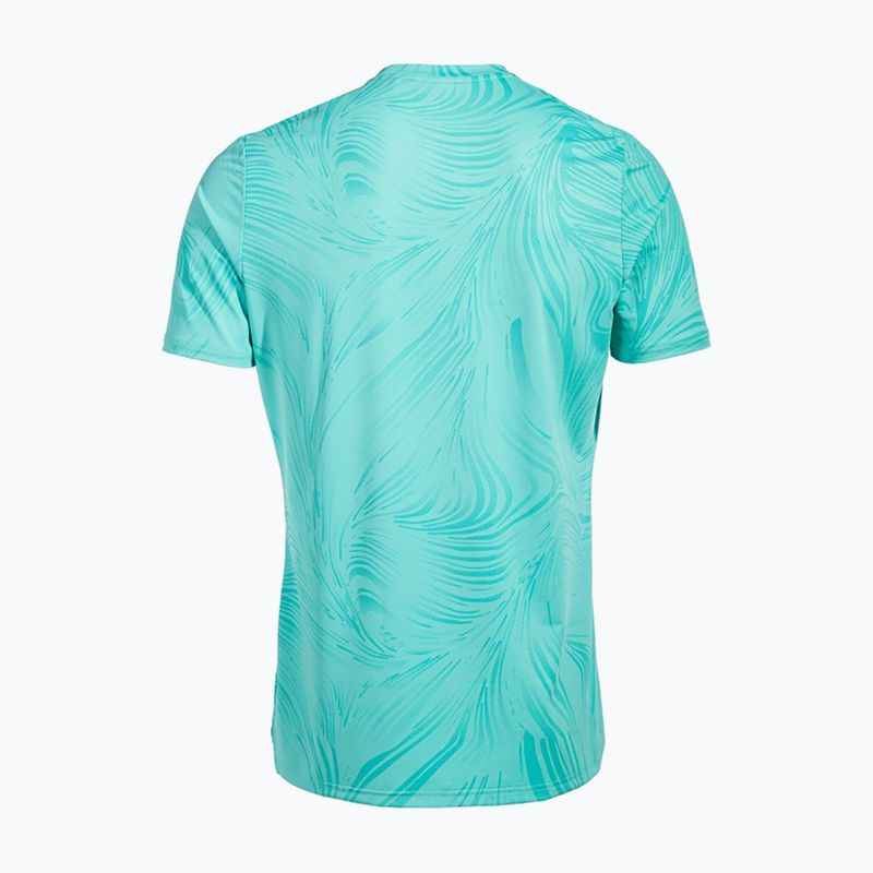 Koszulka tenisowa męska Joma Challenge turquoise 2