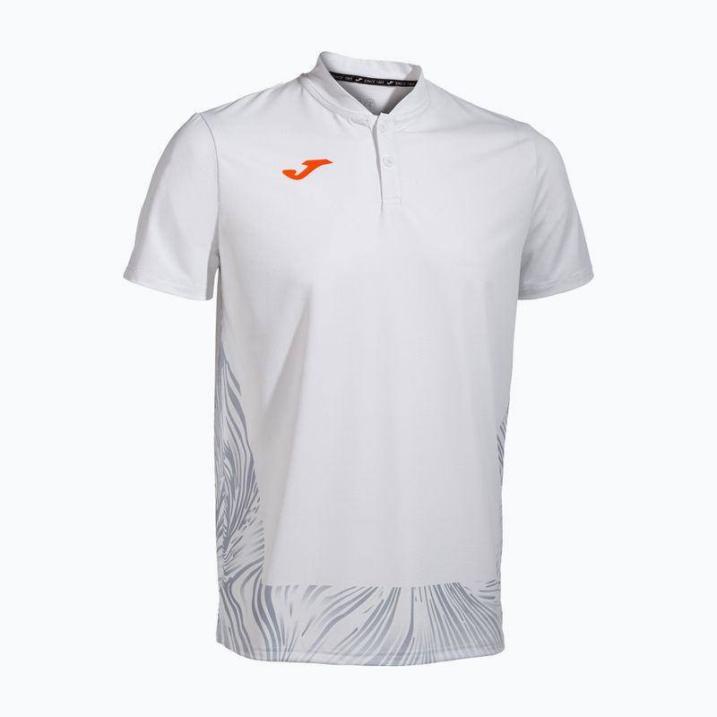 Koszulka tenisowa męska Joma Challenge Polo white 3