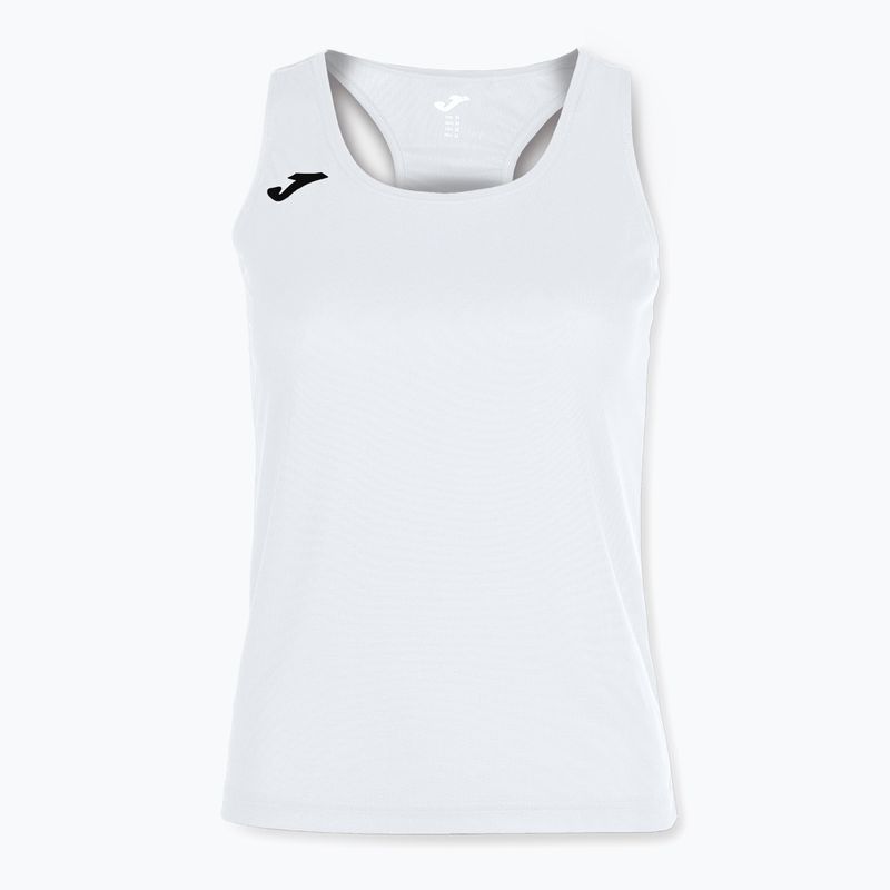 Tank top do biegania damski Joma Siena II white