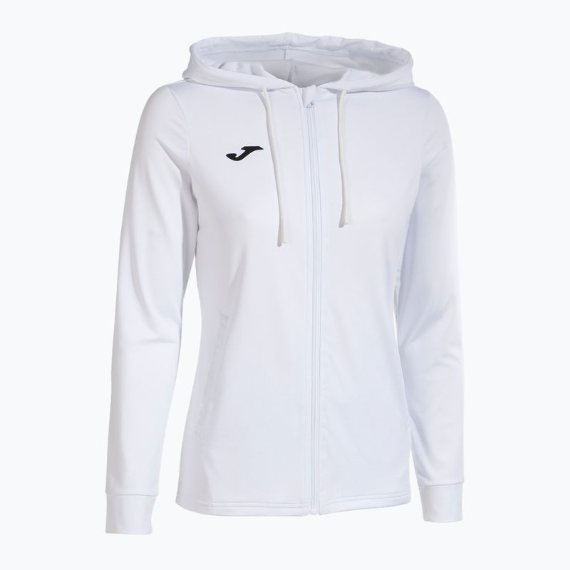 Bluza tenisowa damska Joma Sculpture II Zip-Up Hoodie white 8