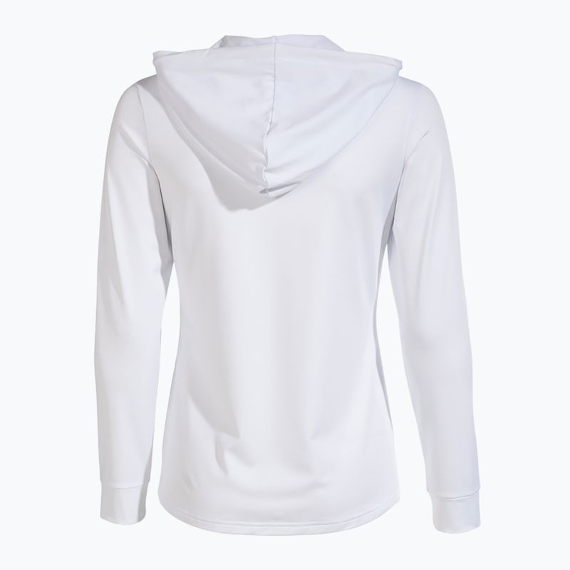 Bluza tenisowa damska Joma Sculpture II Zip-Up Hoodie W white 9