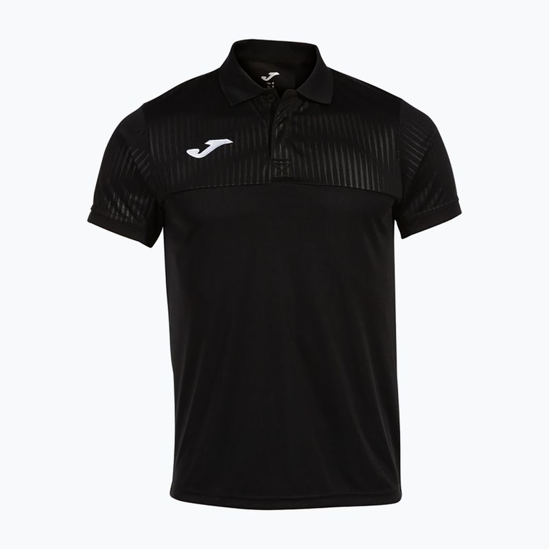 Koszulka polo tenisowa męska Joma Montreal black