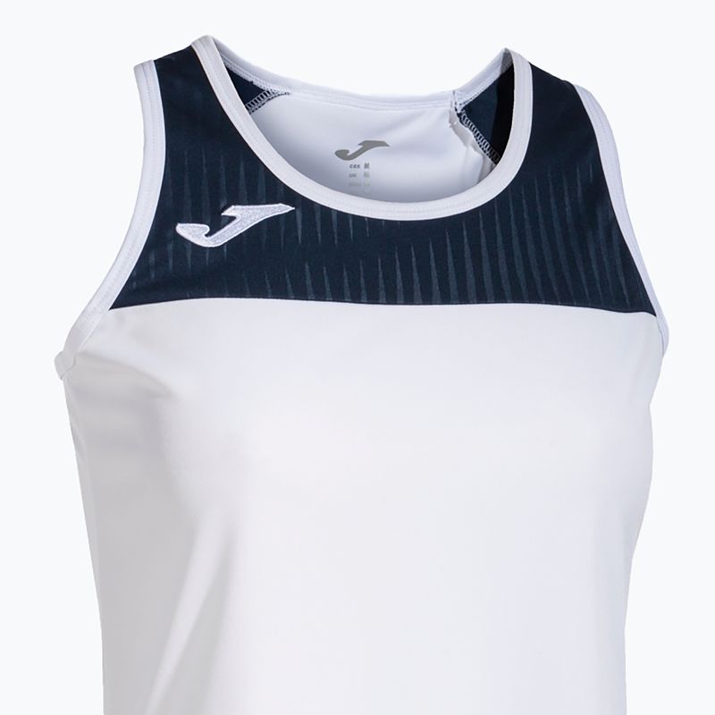 Tank top tenisowy damski Joma Montreal white/navy blue 3