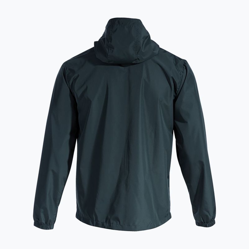Kurtka do biegania męska Joma Elite VIII Raincoat anthracite 2