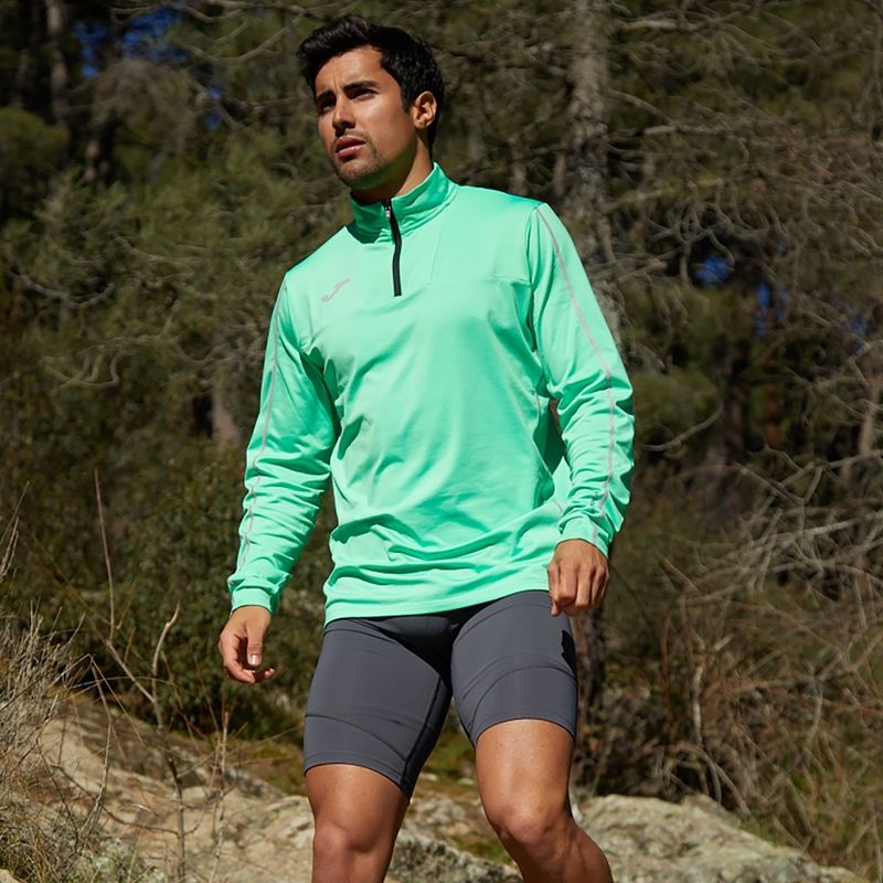 Bluza do biegania męska Joma R-Trail Nature green 9