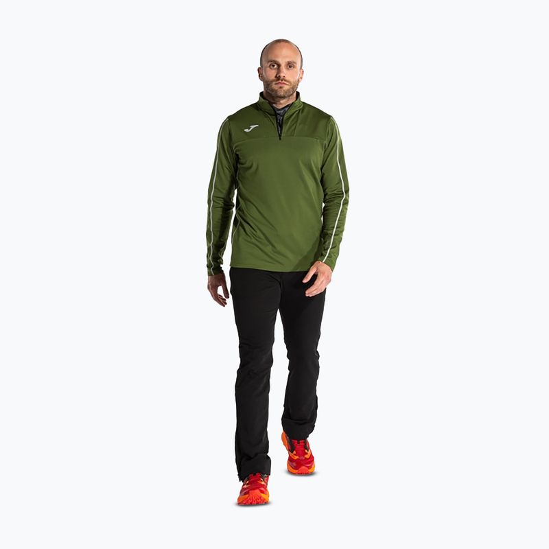 Bluza do biegania męska Joma R-Trail Nature khaki 2