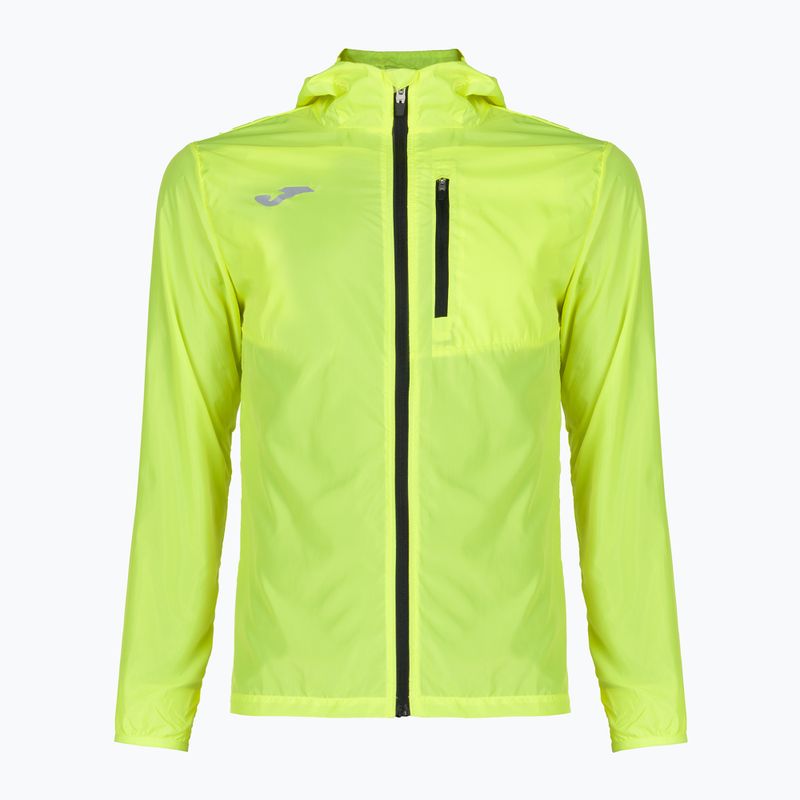 Kurtka do biegania męska Joma R-Trail Nature Windbreaker fluor yellow