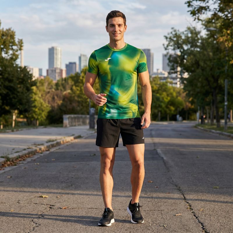Koszulka do biegania męska Joma R-Trail Nature green 8