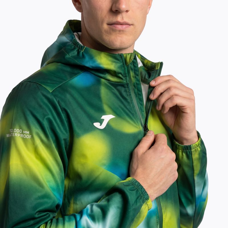 Kurtka do biegania męska Joma R-Trail Nature Raincoat green 103218 3