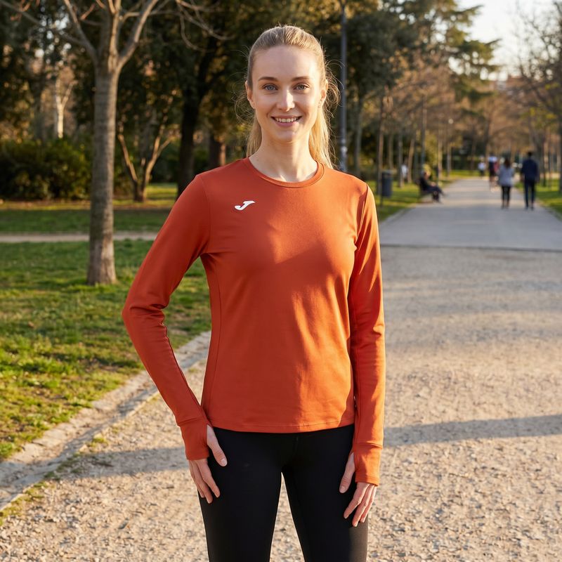 Bluza do biegania damska Joma R-Nature red 11