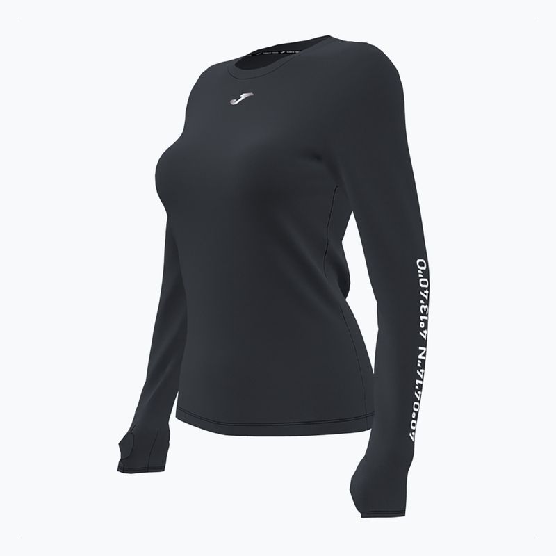 Longsleeve do biegania damski Joma R-Nature black 6