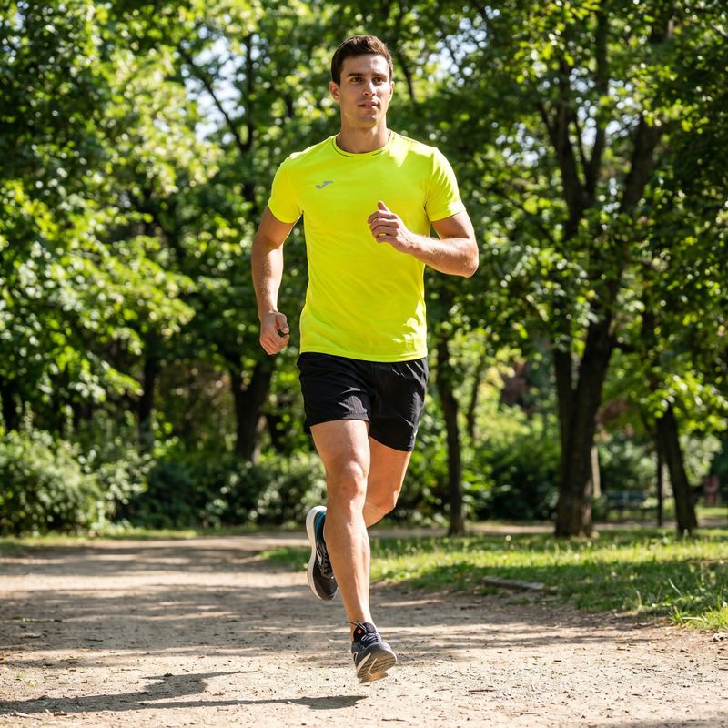 Koszulka do biegania męska Joma R-City Slim fluor yellow 6