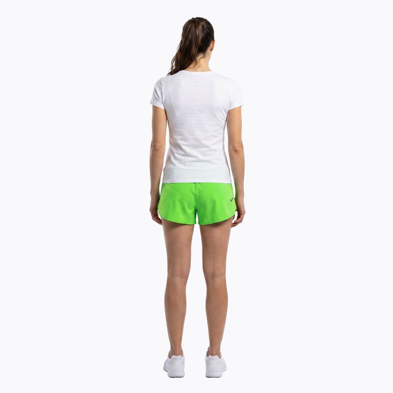 Spodenki do biegania Joma Olimpia fluor green 2