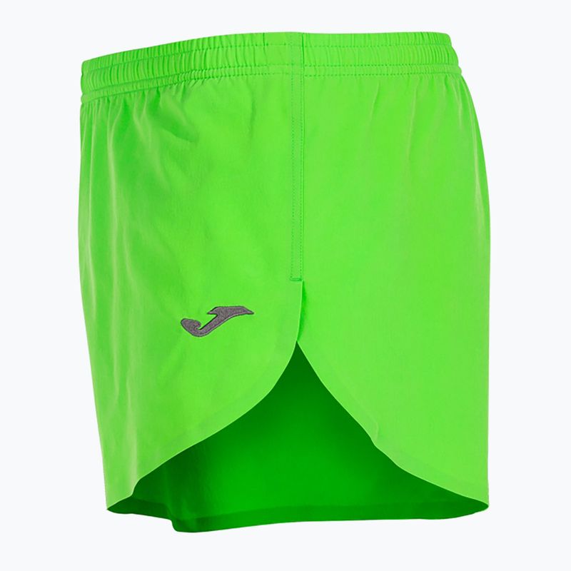 Spodenki do biegania Joma Olimpia fluor green 4