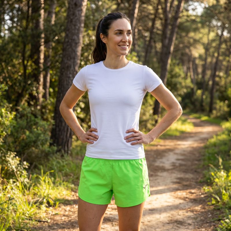Spodenki do biegania Joma Olimpia fluor green 10