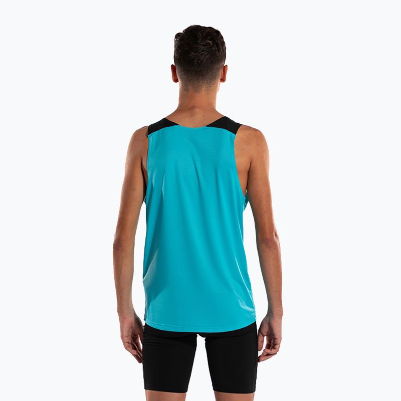 Koszulka do biegania męska Joma Elite X SL fluor turquoise/black 4
