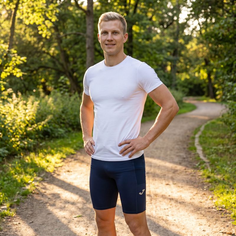 Spodenki do biegania Joma Elite X Short Tights navy 14