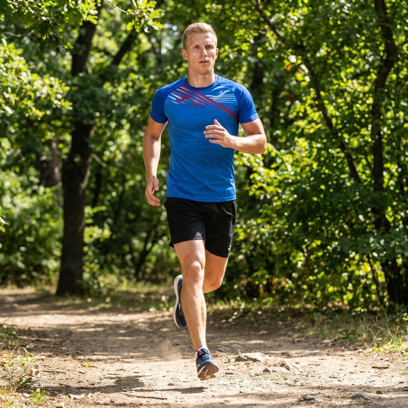 Koszulka do biegania męska Joma Elite X royal 8